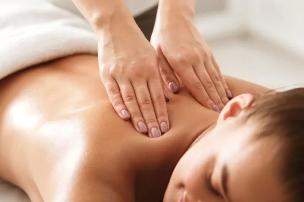 swedish massage being offered at nexus international spa