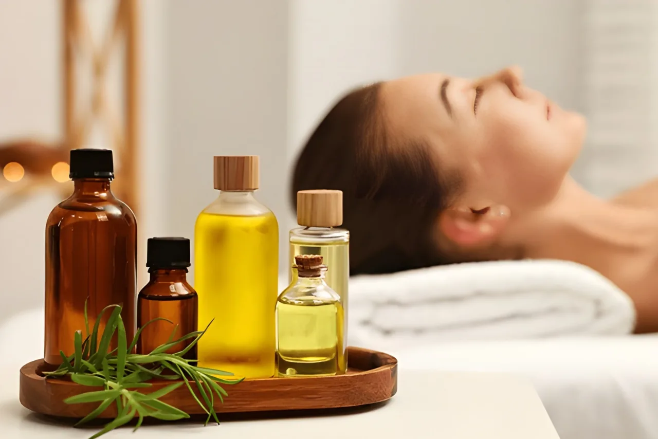 Professional aromatherapy massage at Lexus International Spa Bangalore